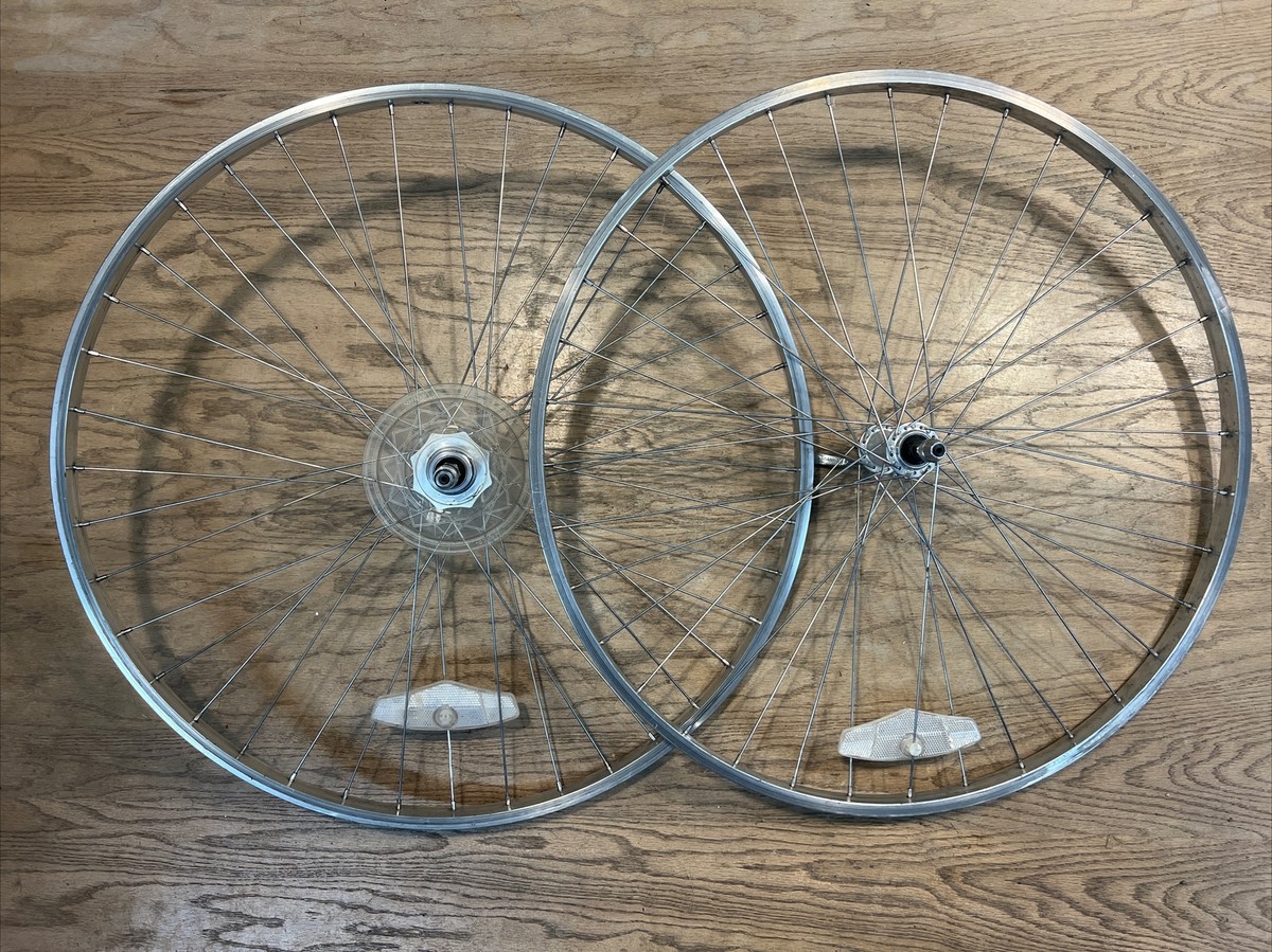ARAYA 700C ホイールセット７速専用 Araya 700C Road Bike Wheelset Sansin Sealed Hubs 36h 100