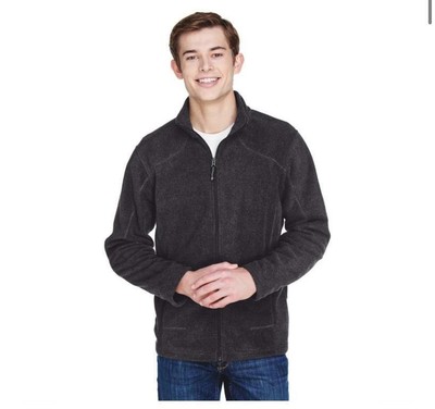 North End 88172 Men's Voyage Fleece Jacket / Navy / Medium