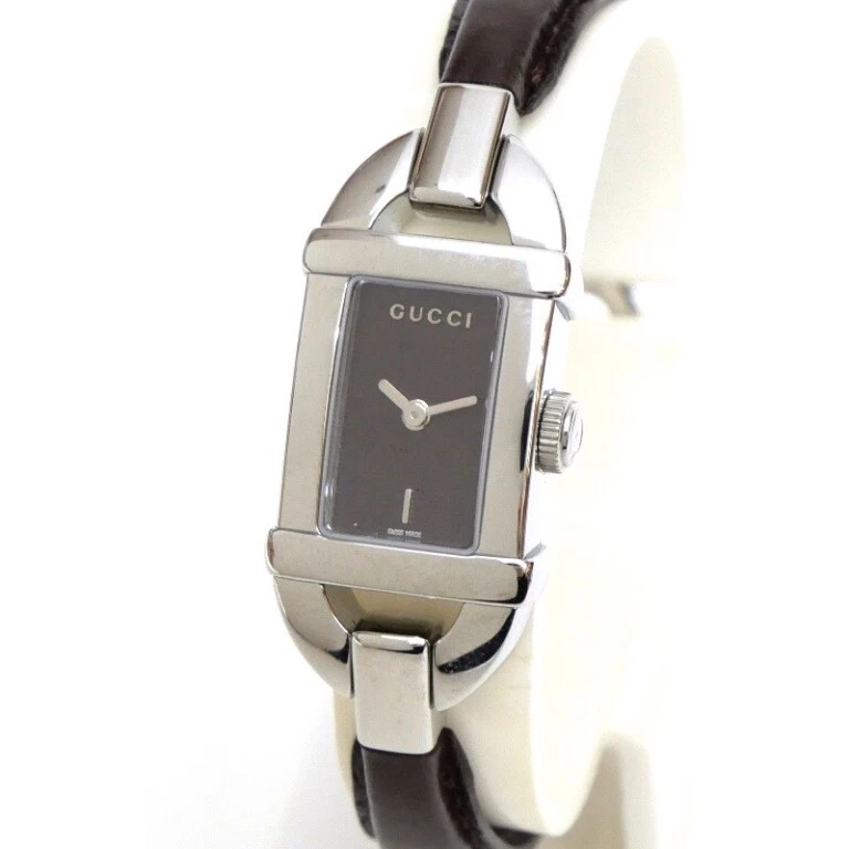 Montre GUCCI Quartz 6800L Marron Occasion (64311)