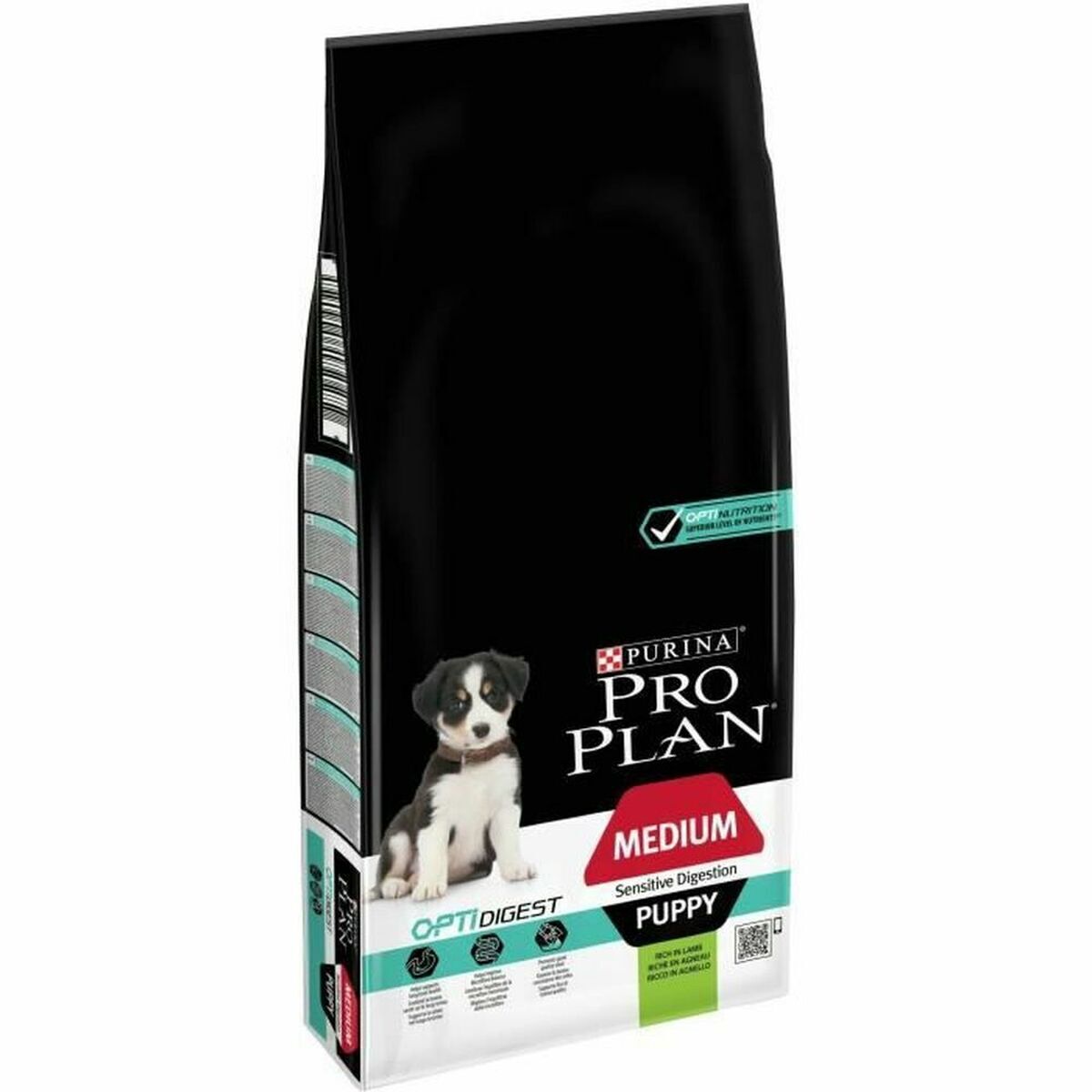 mangime Purina Pro Plan Medium Puppy Sensitiv Optidigest Cucciolo/Junior Agne