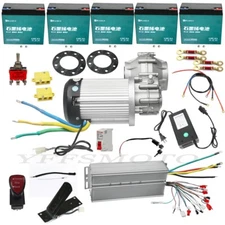 60V 2500W DC Electric Differential Motor Set for Go Kart E-Bike ATV Buggy Mowers