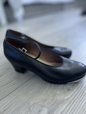 womens leather Teletone Tap shoes size 7