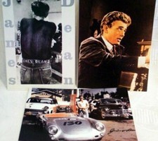 SET OF 3 JAMES DEAN POSTCARDS FREE UK P&P