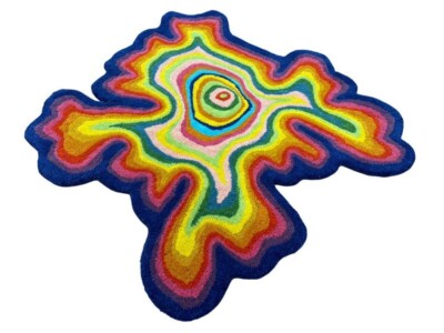 Irregular Hand Tufted Woollen Carpet