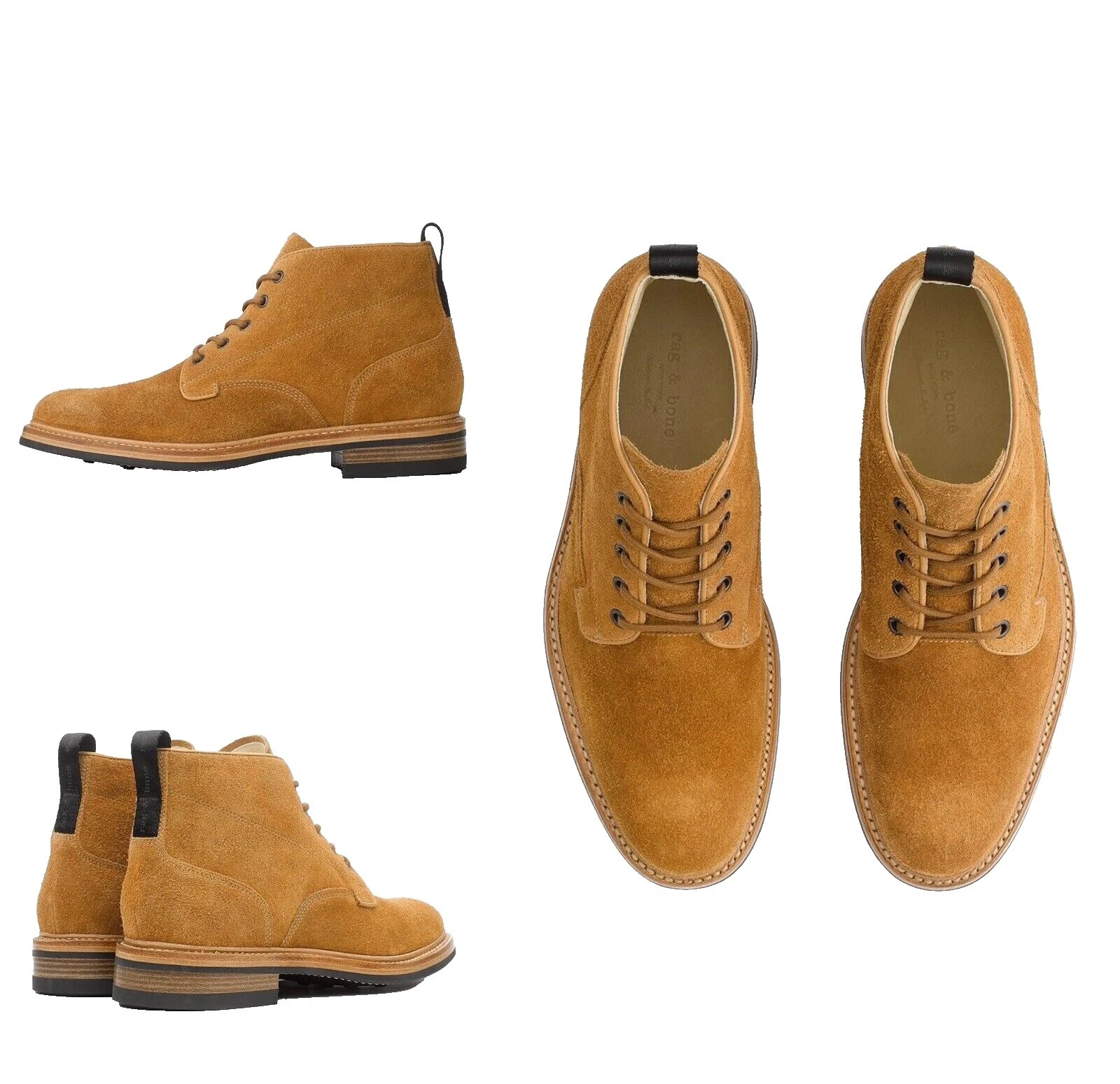 Botas lisas rag & bone para hombre