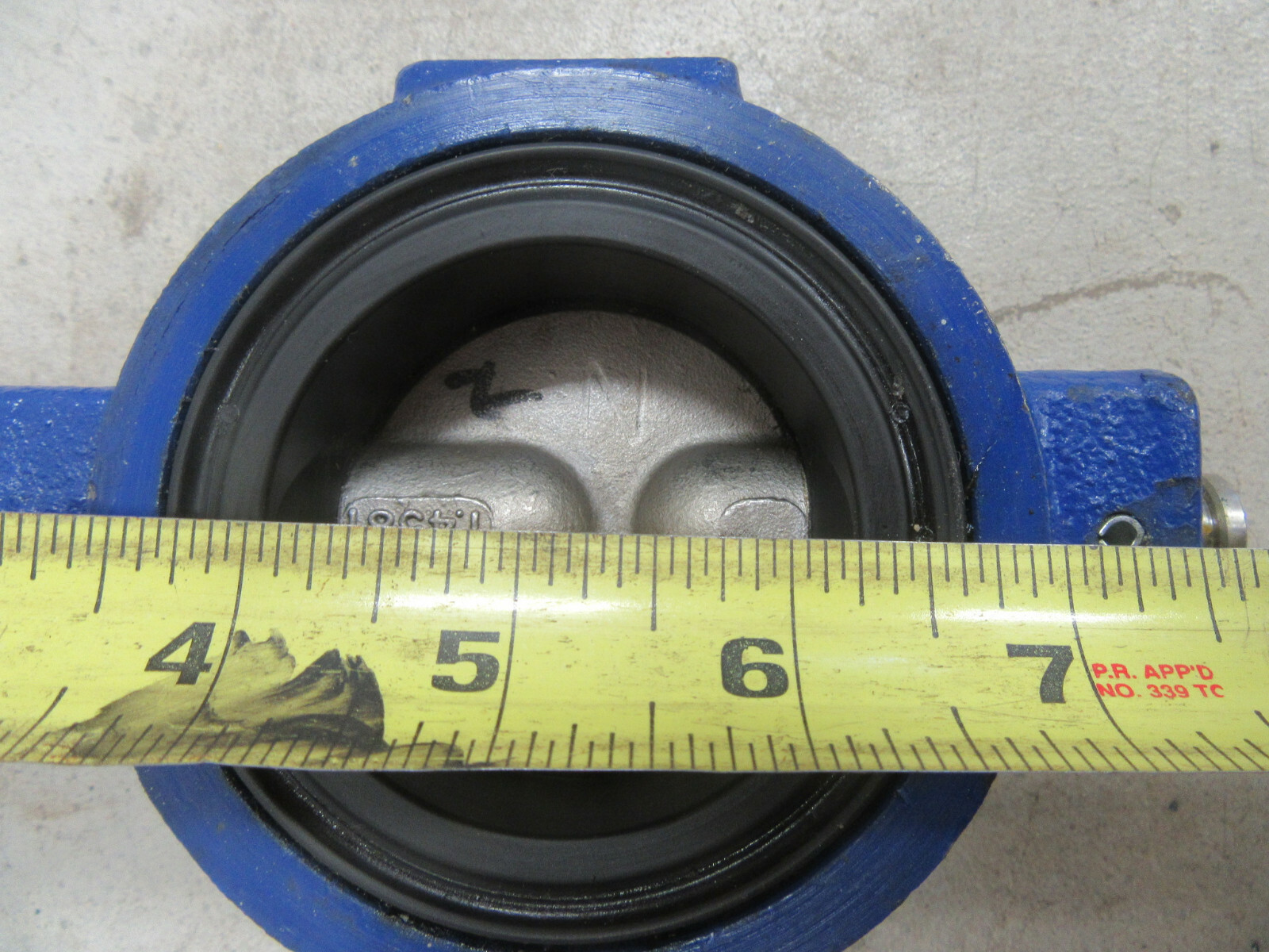 2" Crane Centerline AHGD1B100F DN50 PN16 PS 10 Wafer Butterfly Valve RS