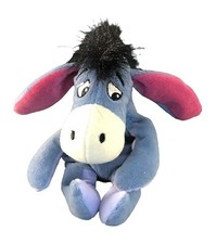 Eeyore Disney Store Exclusive Authentic Original Soft Bean Bag Plush 8  