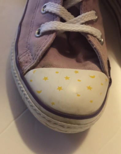 Converse Chuck Taylor All Star Hightop Sneakers Pink Princess Junior Size 12 - Picture 5 of 8