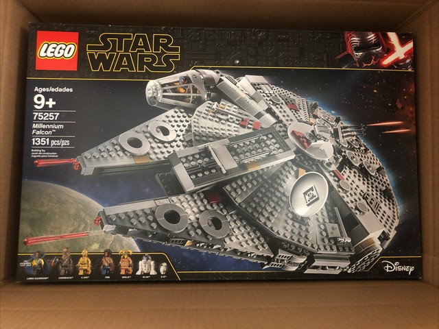 the rise of skywalker millennium falcon 75257