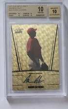 SEALED 1/1 BGS 10 PRISTINE 2011 Leaf Aaron Altherr SUPERFRACTOR on card AUTO RC