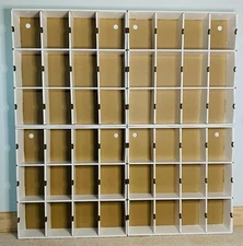 Funko Pop display case by Mk Kubbies 4-PACK Holds 48+pops