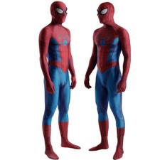 Tobey Spider-man Jumpsuit Spiderman Cosplay Costume Suit Halloween Party Props