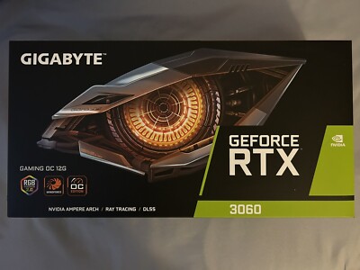 GIGABYTE NVIDIA GeForce RTX 3060 12GB GDDR6 Graphics Card (GV-N3060GAMING...
