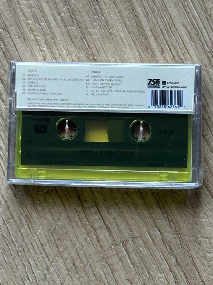Matchbox Twenty - Where The Light Goes - LIMITED Cassette Tape - NEW Rob Thomas - Image 2 of 2
