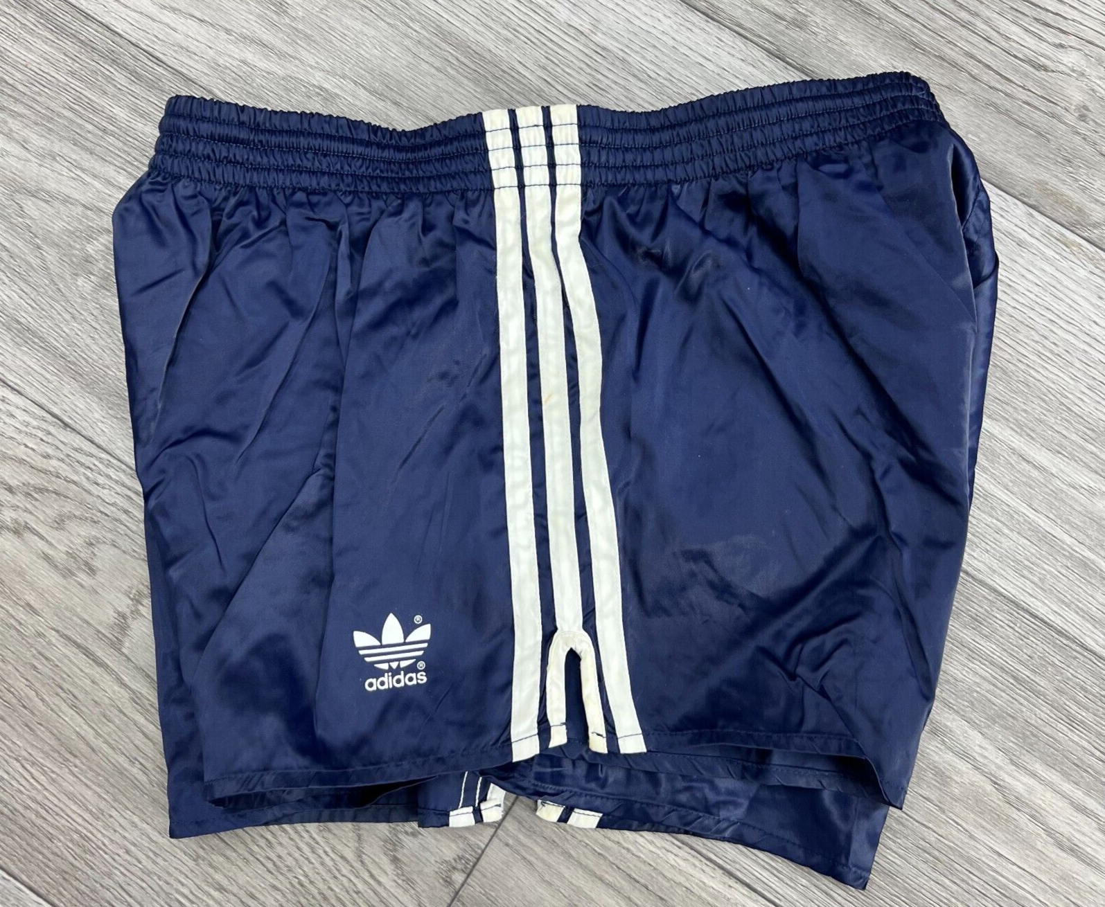 adidas retro nylon shorts