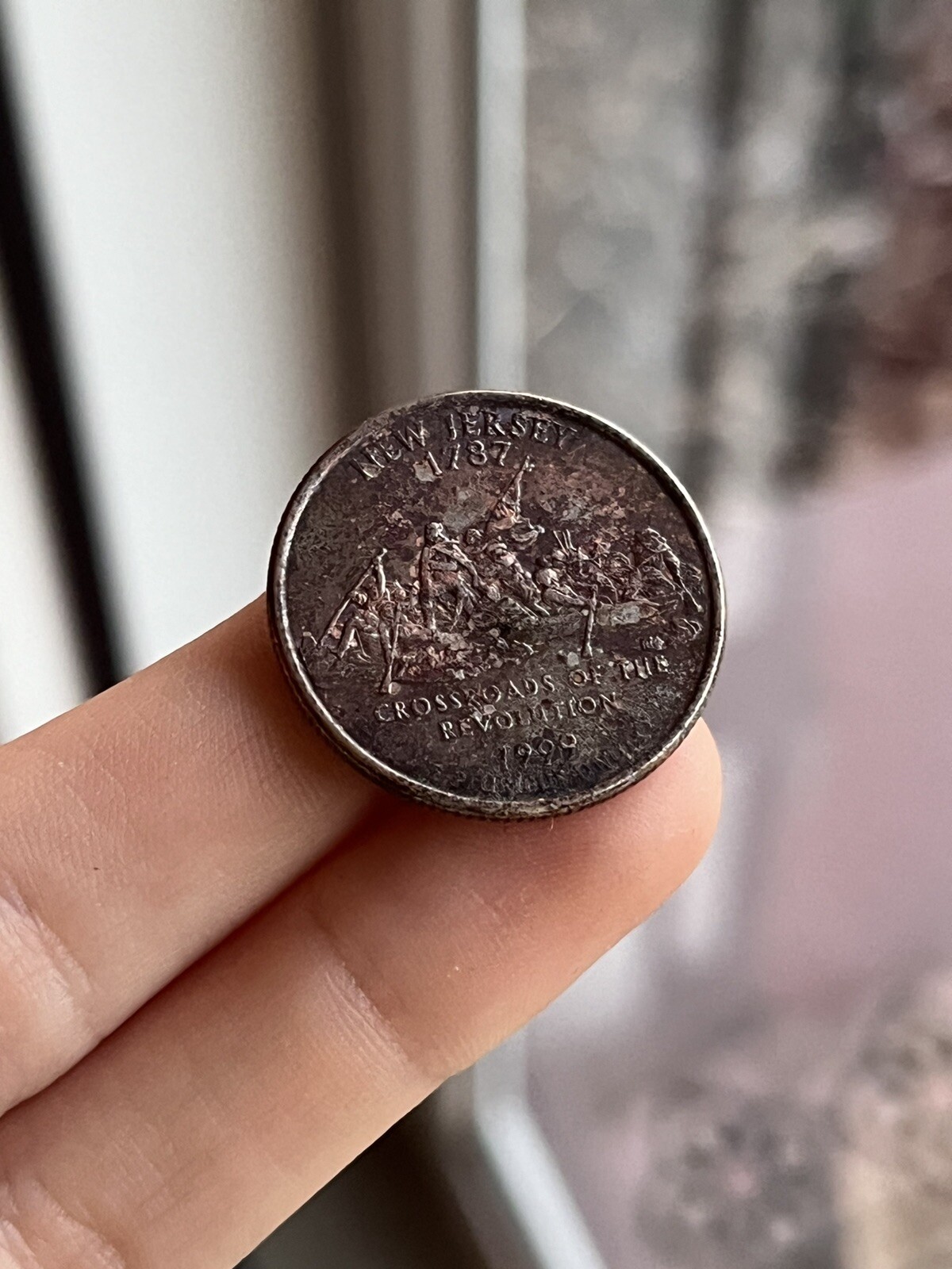 1999D New Jersey 1787 Crossroads of the Revolution Quarter Nice! eBay