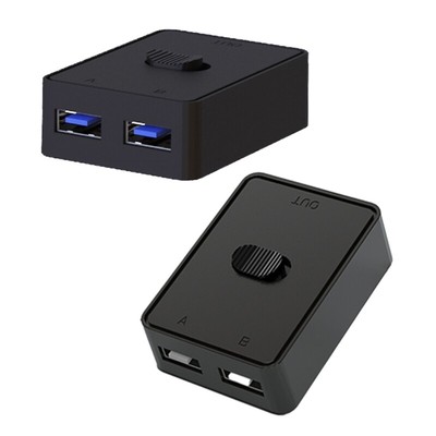 USB3.0 Switcher Bi-Directional USB Switch2 in1 Out / 1 in 2Out USB Switcher HUB