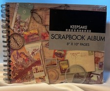 Keepsake Essentials Scrapbook Album With 8"x10" Pages