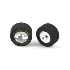 NSR Rear trued sponge tyres 28 x 14mm axle  3mm 9021