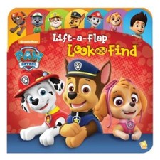 Nickelodeon PAW Patrol Lift-a-Flap Look and Find-Board Book - ACCEPTABLE