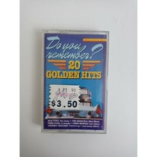 Do You Remember 20 Golden Hits Cassette Tape