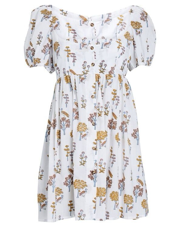 Ciao Lucia Diana Floral Cotton Mini Dress Size XS | eBay