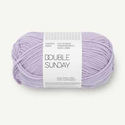 DOUBLE SUNDAY von SANDNES GARN - LAVENDER (5223) - 50 g / ca. 108 m Wolle