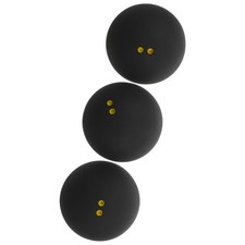 3 Pcs Squash Racket Balls for Beginner Dot High Elastic Competition Training