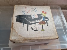 Small Childs Wooden Toy Piano