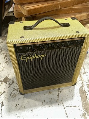 EPIPHONE EP-1000R TWEED REVERB GUITAR AMP RARE 90s