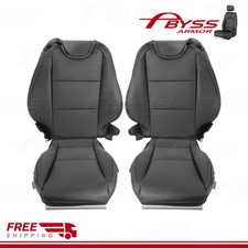 Fits Driver Passenger Bottomtop 2010-2015 Chevy Camaro Leather Seat Cover Black Fits Driver Passenger Bottomtop 2010-2015 Chevy Camaro Leather Seat Cover Black