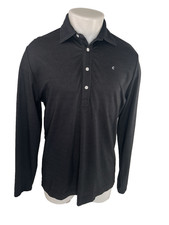 Criquet - Embroidered Long Sleeve Mens Medium Polo Shirt