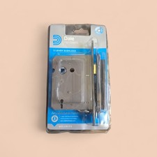 3 Lever Sash Lock - Nickle Plated 75mm DALE Hardware(Easy Reverse)Clam Packed