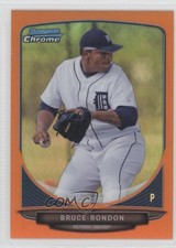 2013 Bowman Prospects Chrome Orange Refractor 5/25 Bruce Rondon #BCP24 4n3