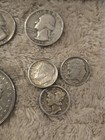 ESTATE US SILVER COIN LOT MIXED DENOMINATION 11PCS AMERICAN EAGLE + — photo 6