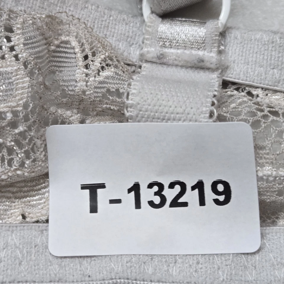 Victoria's Secret женщин бюстгальтер 36DD светло-серый ангелы футболка на косточках кружева - Изображение 2 из 4