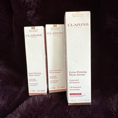 Clarins Extra Firming Phyto Serum Lift Botanical Concentrate bundle- 2.2oz