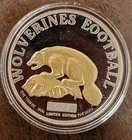 University of Michigan Wolverines 1997 Silver 1 Troy Oz Championship !!