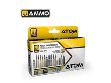 AMMO MIG - ATOM Acrylic paint set Modern Amunition Colors 20713