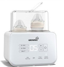 Image of Grownsy Bottle Warmer 9-in-1 Fast Baby Milk Warmer and Steriliser with LCD/Timer