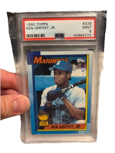 1990 Topps Ken Griffey Jr #336 PSA 9 Seattle Mariners Baseball Trading Card