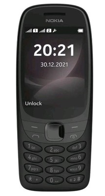 Nokia 6310 (2021) TA-1400 Dual-SIM-Handy Schwarz 