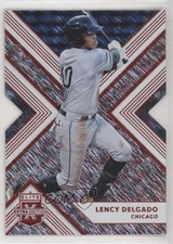 2018 Panini Elite Extra Edition Status Red Die-Cut /99 Lency Delgado #101 e5r