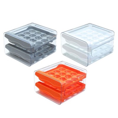 Eieraufbewahrung im Kühlschrank, Eier-Organizer für die Speisekammer,