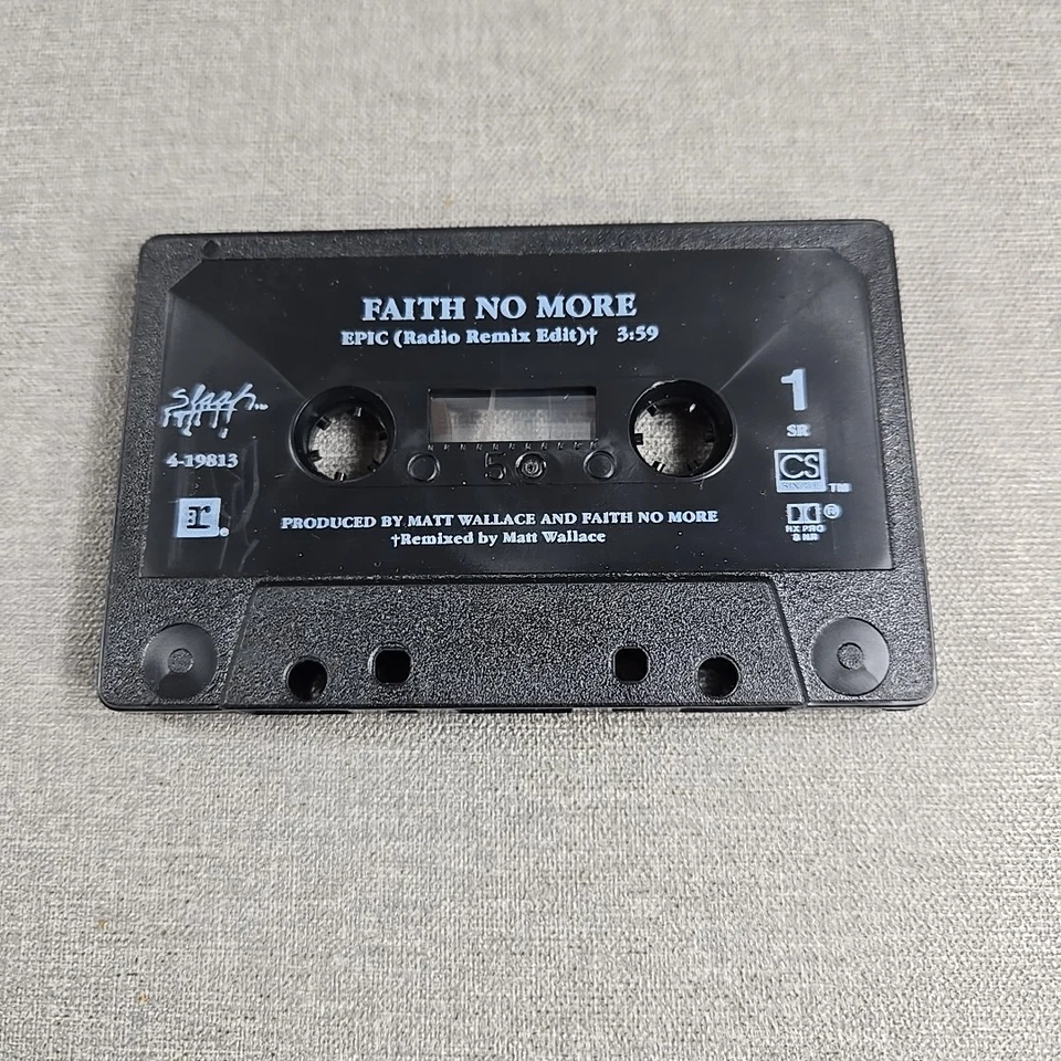 Faith No More Epic Edge Of The World Cassette Single Alternative Music 1989 Foto 4 de 4