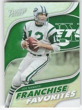 Joe Namath, 2023 Panini Prestige, #FF-3, New York Jets,
