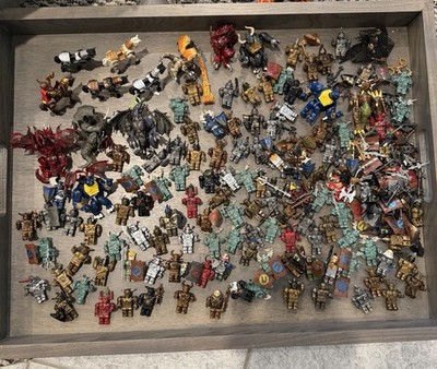 Mega Bloks Krystal Wars Figures Lot