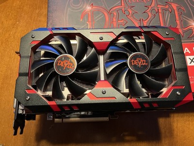 PowerColor RED DEVIL Radeon RX 590 OC 8GB DDR5 HDMI DVI Graphics