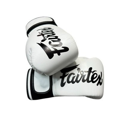 Fairtex BGV14 10 oz White boxing Muay Thai gloves - new without tags 