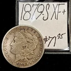 1879 S Morgan Silver Dollar Coin (XF+) Extra Fine Condition. ENN Coins